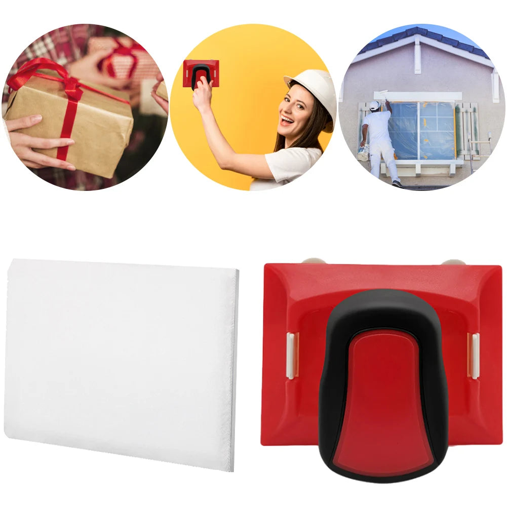 Paint Edger for Cutting in Rotating Handle Paint Pad Applicator for Walls and Ceilings for Painting Corner and Edges Peaceful Pleasures Health and Wellness