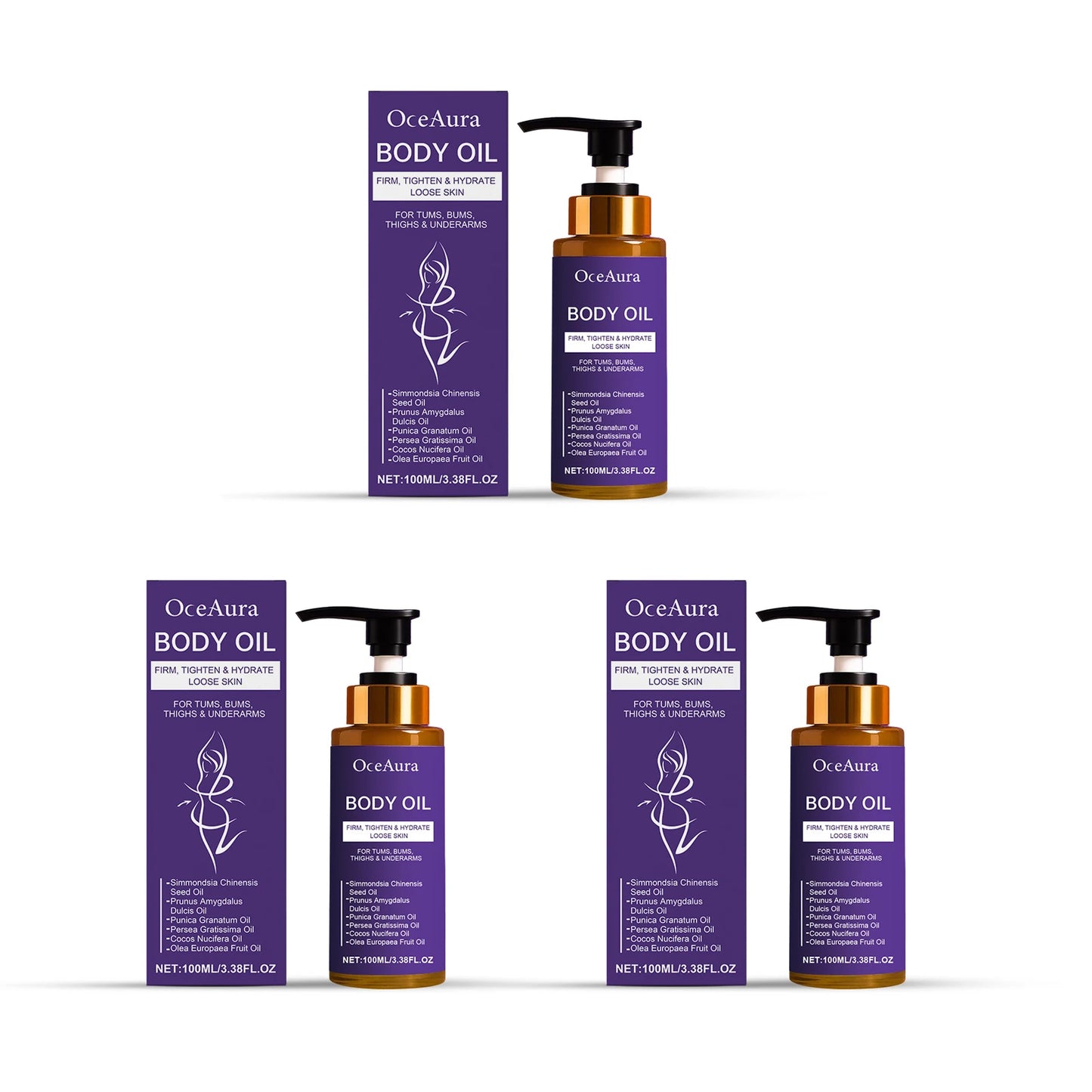 Body Nourishing Oil Firming Nourishing Dry Skin Brightening Soft Glow Rejuvenating Soothing Repairing Smooth Body Soothing Oil Peaceful Pleasures Health and Wellness 300ml boxed