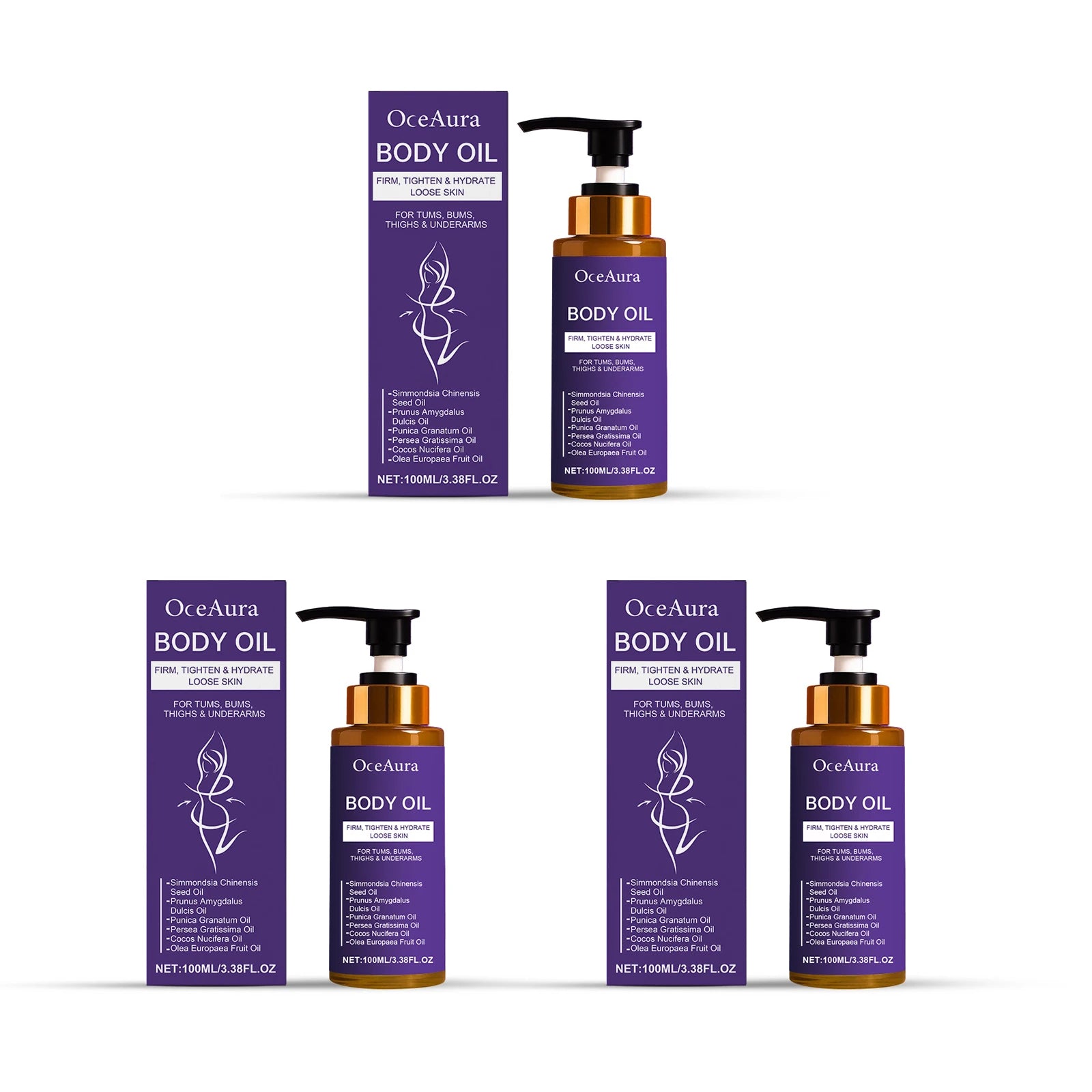 Body Nourishing Oil Firming Nourishing Dry Skin Brightening Soft Glow Rejuvenating Soothing Repairing Smooth Body Soothing Oil Peaceful Pleasures Health and Wellness 300ml boxed
