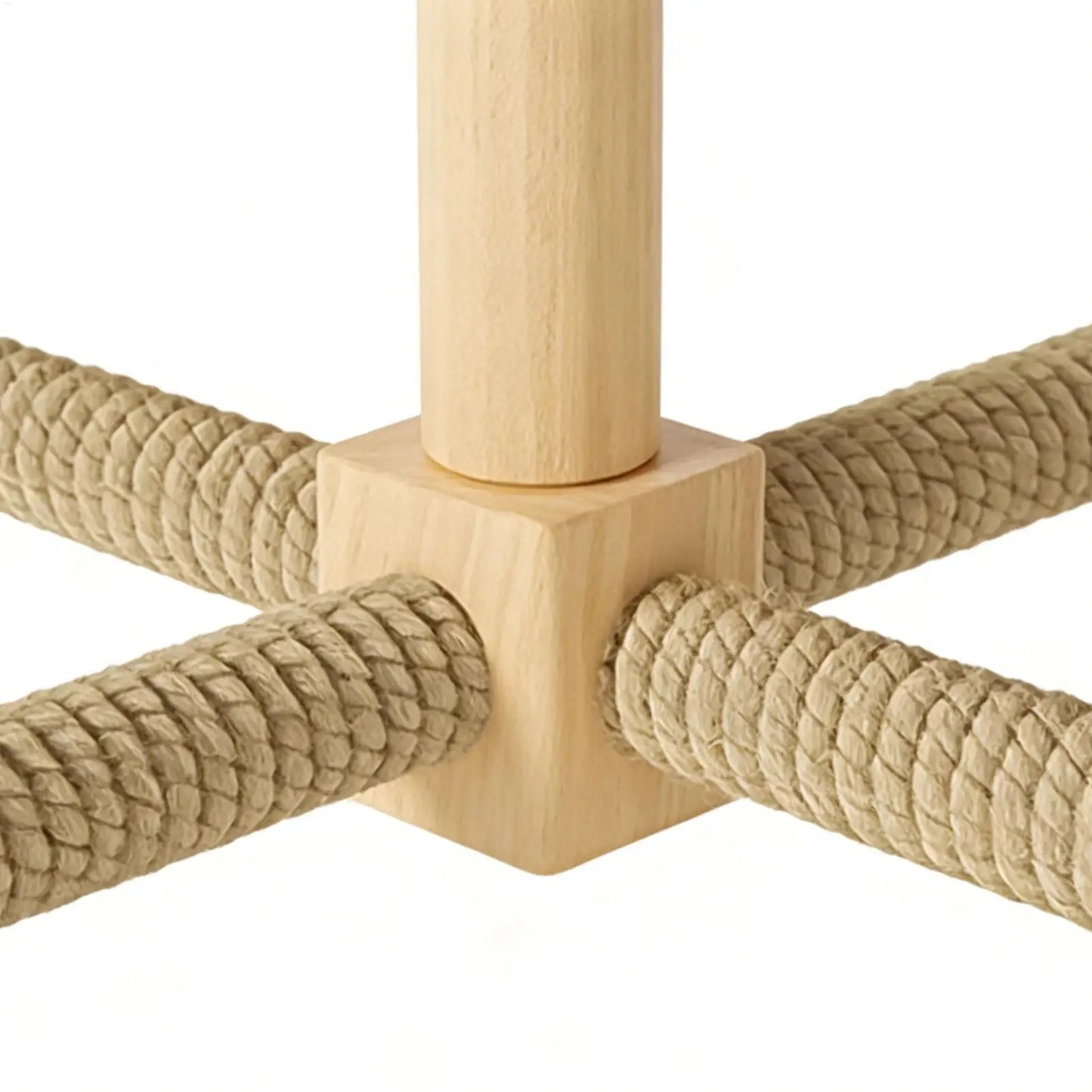 Rotating Wood Bird Perch Toy | Windmill Design for Parrots