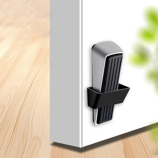New Heavy Duty Door Stopper Adjustable Spring Loaded Wedge For Bottom Of Door Tall Non-Slip Door Stop For Home Office Dodgers Peaceful Pleasures Health and Wellness