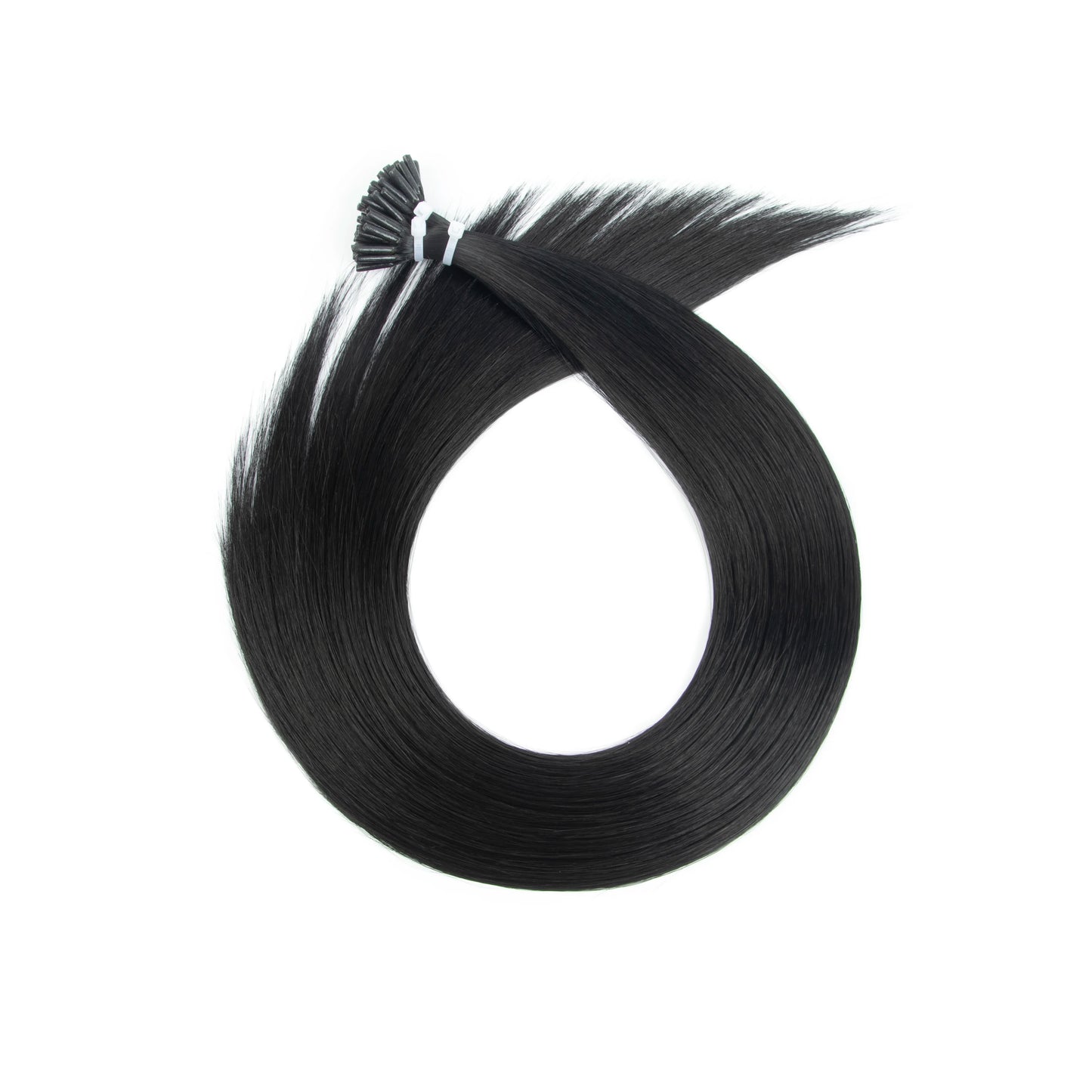 I-Tip Synthetic Hair Extensions 20 Inch | 50 Strands Straight