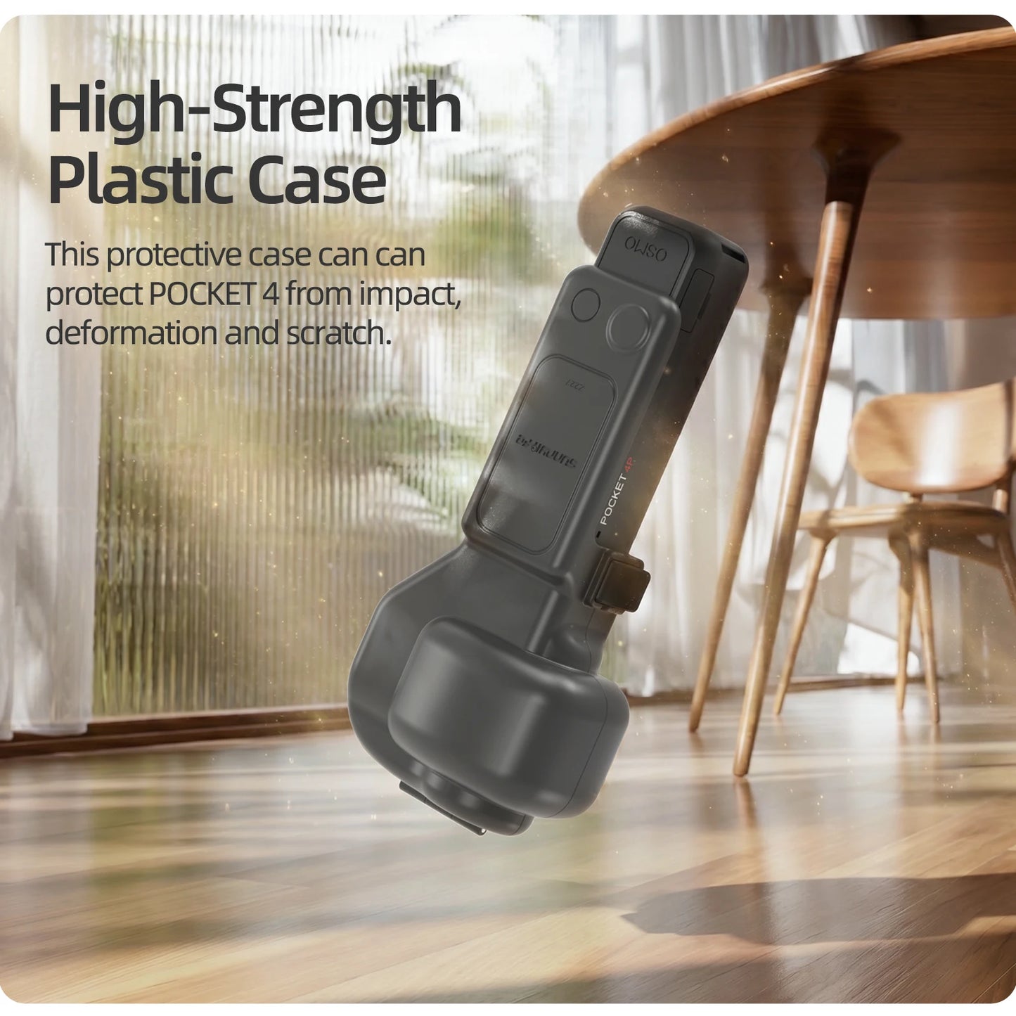 DJI Pocket 4 Pro Lens Screen Protective Cover | Flip-Top Case