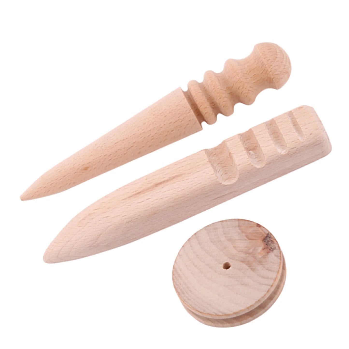 in Use High Hardness Wooden Leather Burnisher Leather Burnisher for Leather Novice Professional Leather Project Peaceful Pleasures Health and Wellness