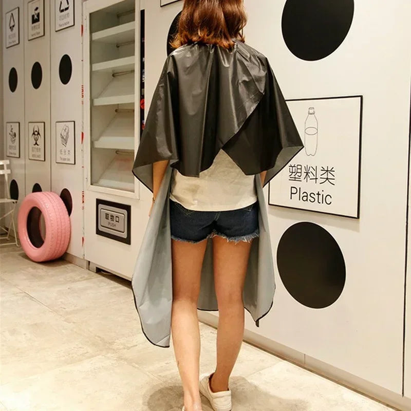 Waterproof Antistatic Haircut Cape | Barber Salon Gown Barber Haircut Cape Peaceful Pleasures Health and Wellness