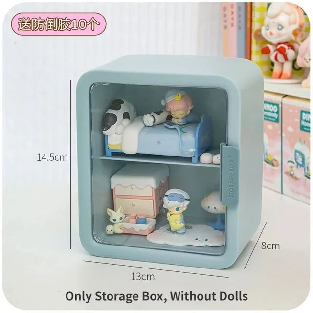 Large Collectible Figure Display Case – Dust-Proof Organizer Box
