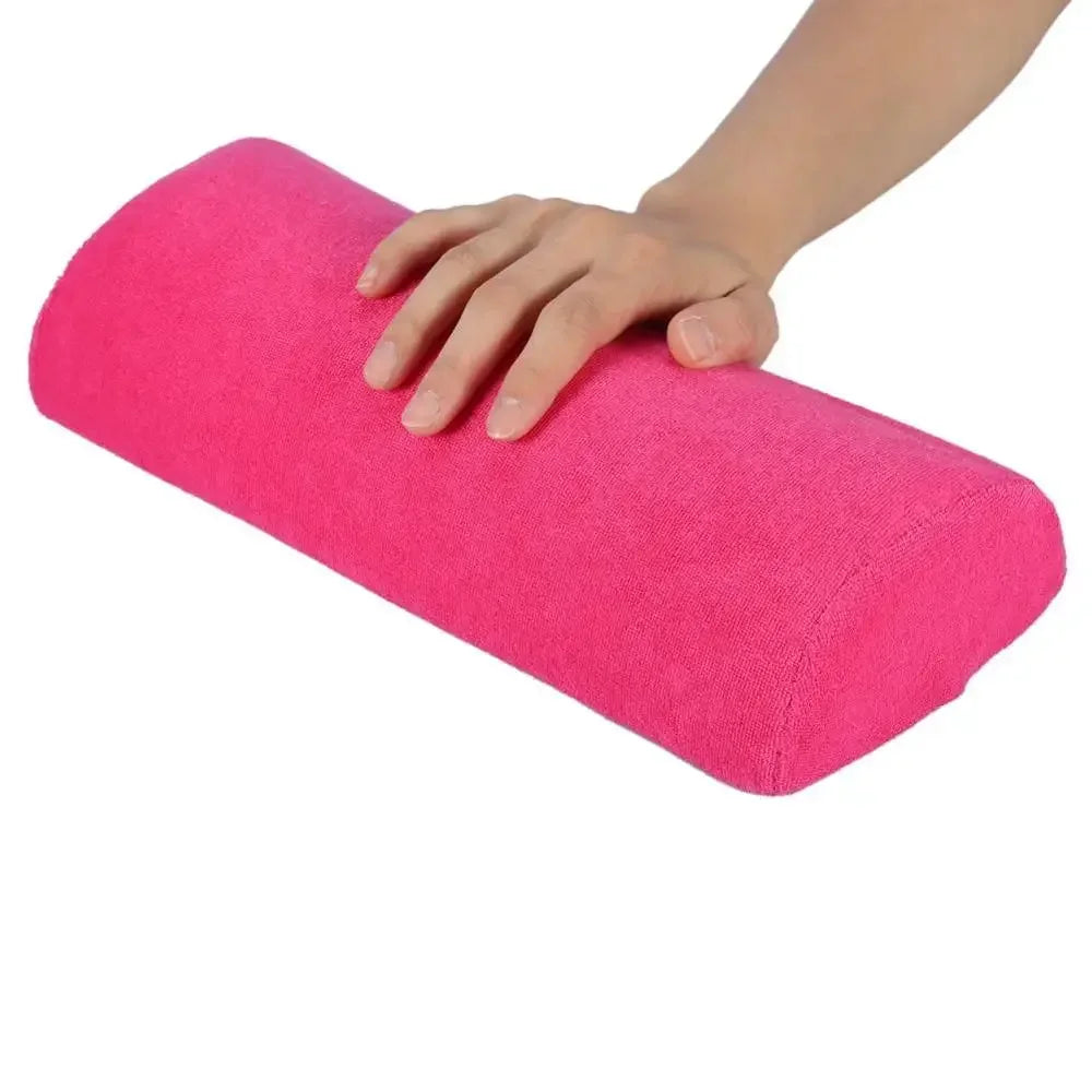 10 Colors Soft Hand Palm Rest Manicure Table Washable Hand Cushion Pillow Holder Arm Rests Nail Art Stand for Manicure Pillow Peaceful Pleasures Health and Wellness ROSE