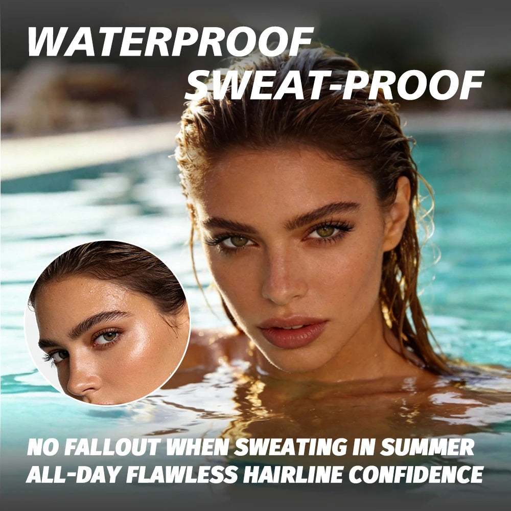 Lakerain Waterproof Hairline Powder – Sweat-Proof & Natural Hairline Concealer Powder Peaceful Pleasures Health and Wellness