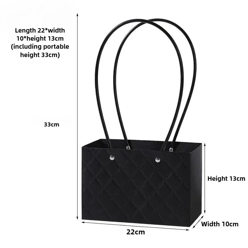 Reusable Waterproof Floral Gift Tote Bags | Wedding & Party