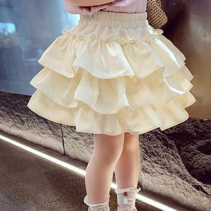 Girls Tutu Ballet Princess Skirt | Summer Cake Skirt Ages 7–13