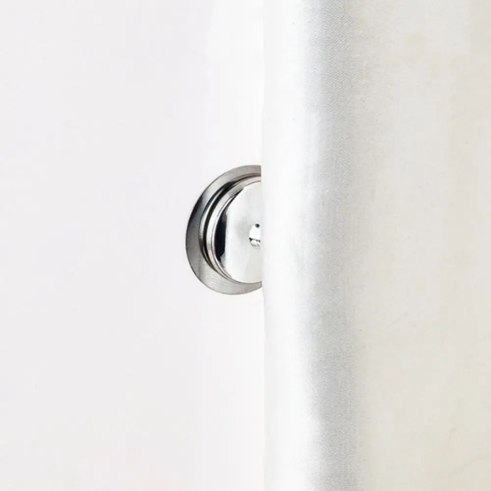 2pair Wall Mounted Curtains Magnetic Buckle Multifunctional Detachable Magnetic Suction Buckle Strong Magnetic Metal Peaceful Pleasures Health and Wellness