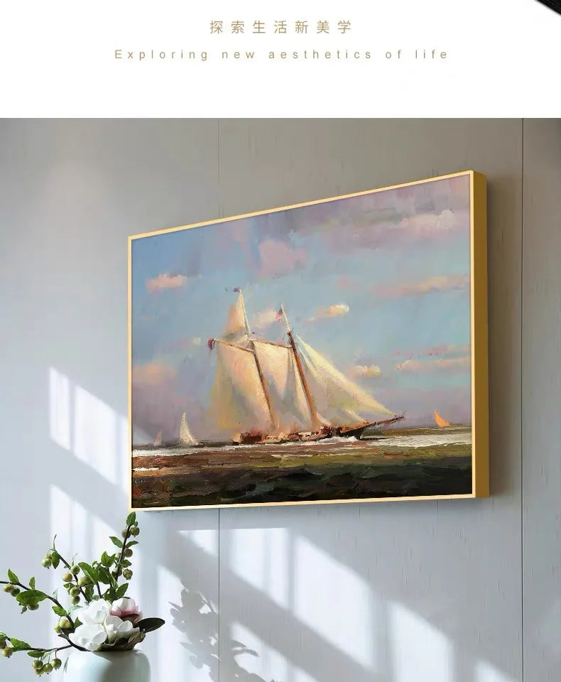 Customized Metal Picture Frame, Canvas Painting Frame, Floating Paintings Frame, DIY Aluminum Alloy, 7 Colors Available Peaceful Pleasures Health and Wellness