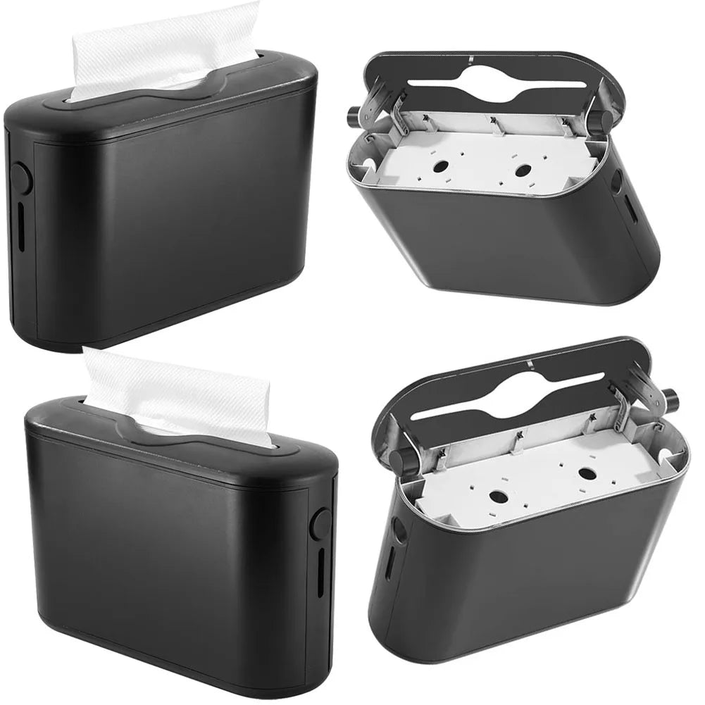 Countertop Paper Towel Dispenser Multifold Paper Towel Holder Hand Towel Dispenser Facial Napkin Holder for Bedroom Toilet Peaceful Pleasures Health and Wellness
