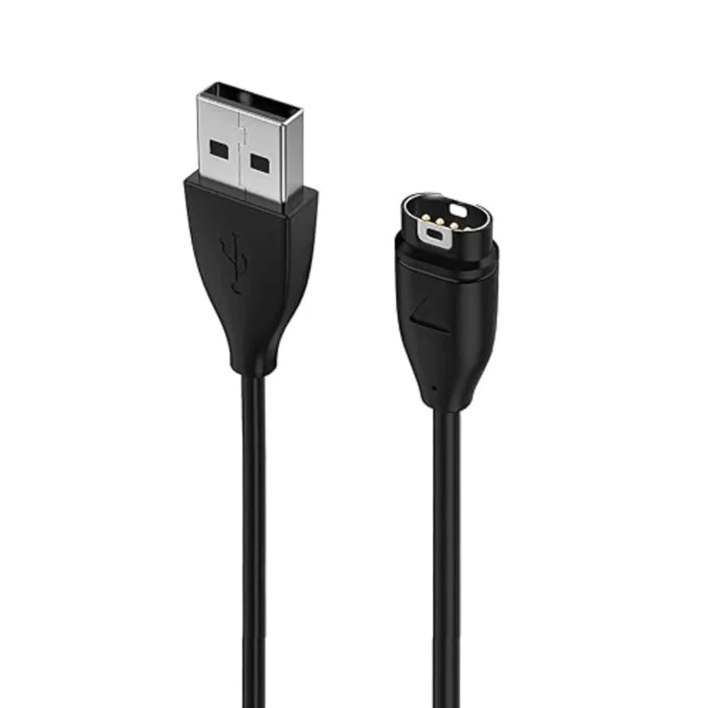 Garmin Charging Cable – Fenix 7/6, Forerunner 265, Instinct 2 Peaceful Pleasures Health and Wellness USB A Straight