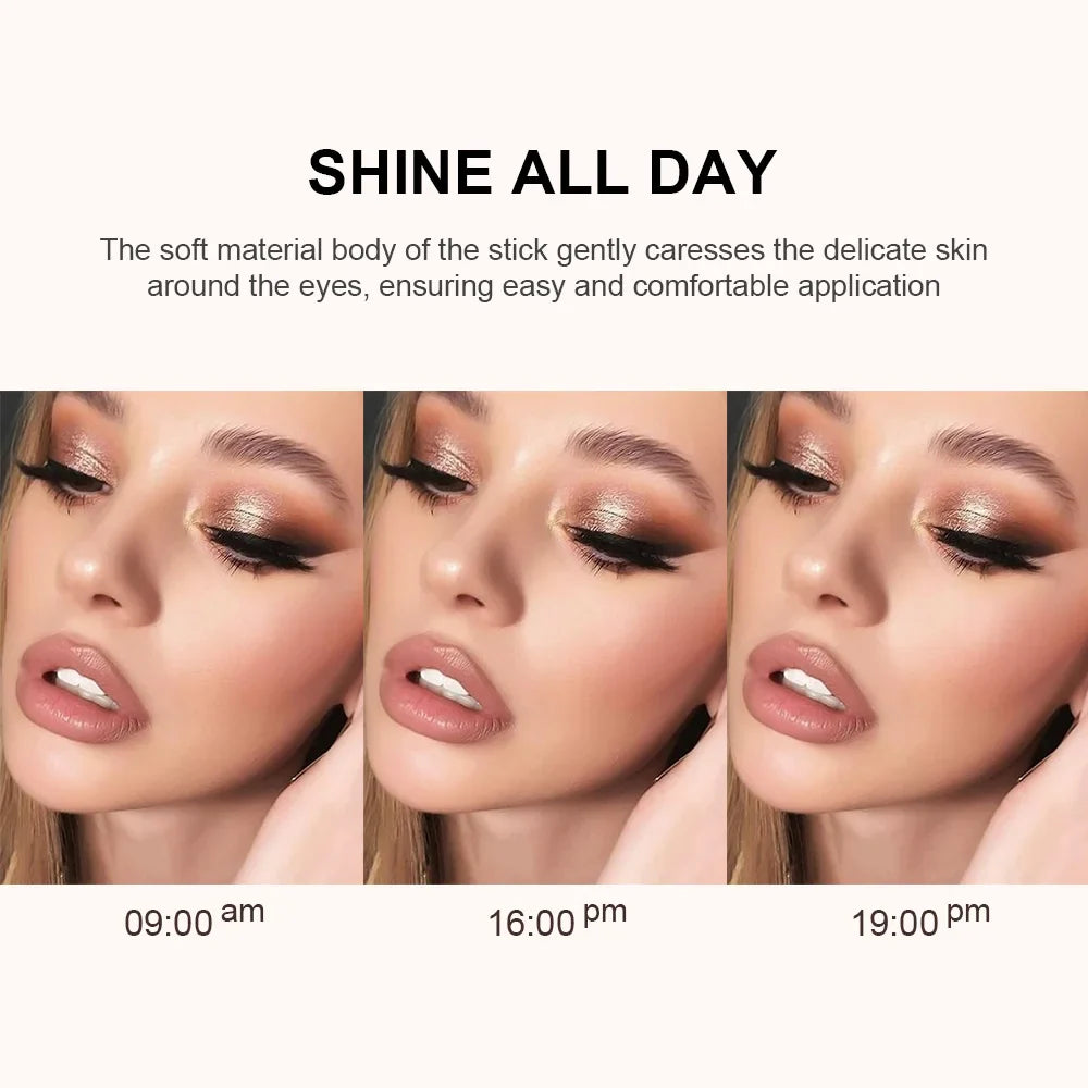 Waterproof Shimmer Eyeshadow Stick – Long-Lasting & Blendable