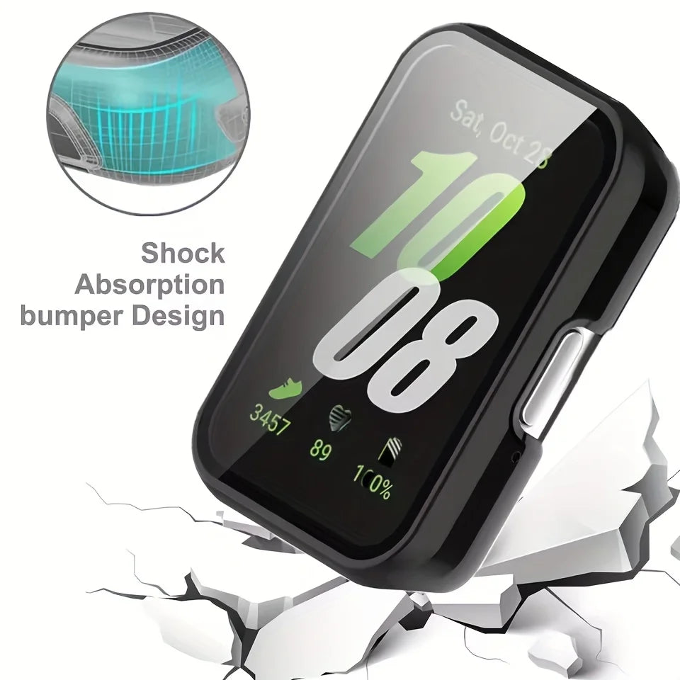 Samsung Galaxy Fit 3 SM-R390 PC Case + Tempered Glass Peaceful Pleasures Health and Wellness
