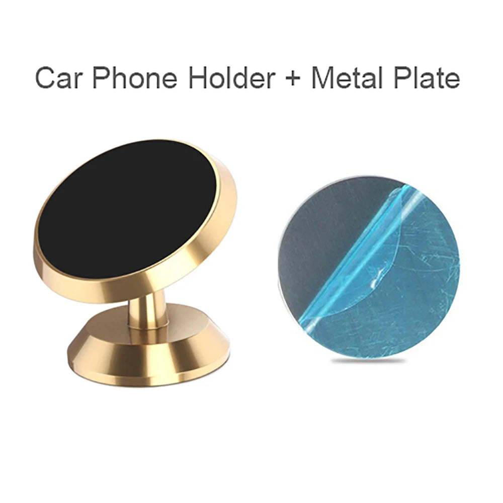 Magnetic Car Phone Holder – Universal Dashboard Mount Stand