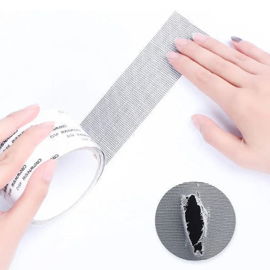 2M Self-Adhesive Window Screen Repair Tape – Mosquito Net Patch Screen Repair Tape Oasis Select