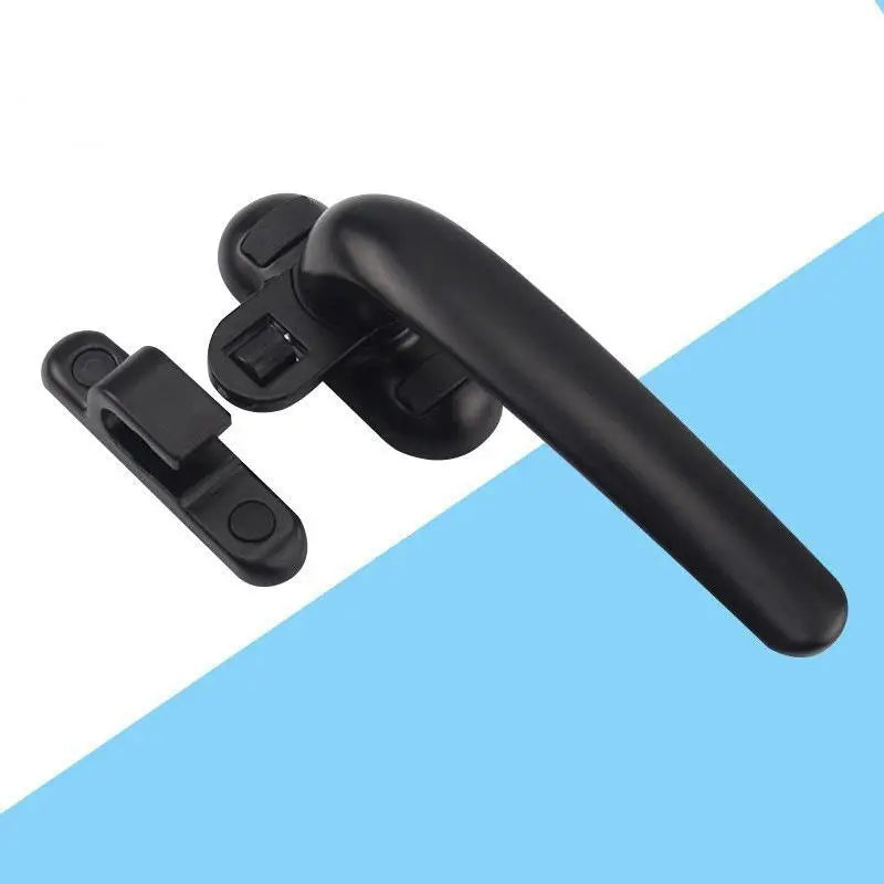 New Thickened Aluminum Alloy Window Handle Casement Window Seven-Character Handle Outside Open Window With Lock Handle Peaceful Pleasures Health and Wellness