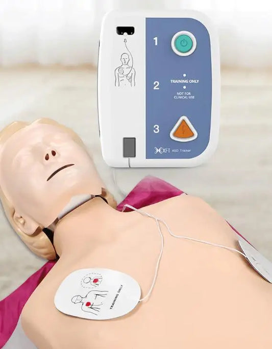 AED Trainer 120C+ XFT CPR Training Defibrillator Device AED Training Device Peaceful Pleasures Health and Wellness Spanish