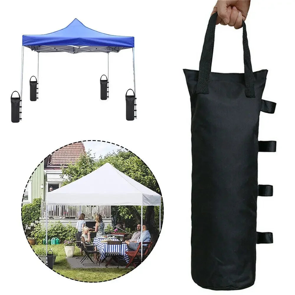 4-Pack Tent Sandbags 600D Oxford Waterproof Gazebo Weight Bags Tent Sandbag Weights Peaceful Pleasures Health and Wellness