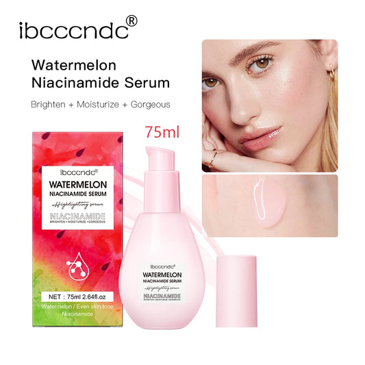 New Watermelon nicotinamide Light Bulb Essence Moisturizing Skin Brightening Face Brightening Essence For Women Skin Care Peaceful Pleasures Health and Wellness