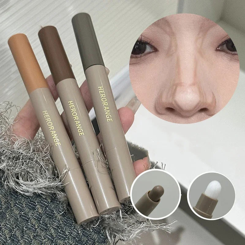 Double-Head Contour Pen & Smudge Brush | Nose Shadow Stick