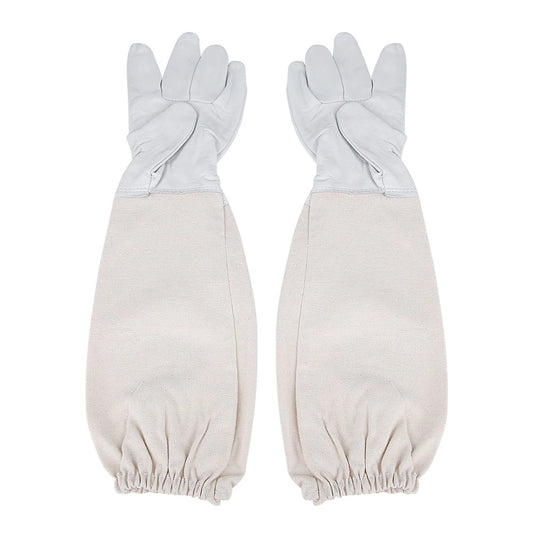 Beekeeper Sleeves Long Wear Resistant Practical Beekeeping Protective Gloves Comfortable Safe for Beekeepers Working Peaceful Pleasures Health and Wellness Default Title