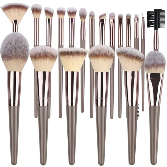 Professional Makeup Brush Set 3–20Pcs | Soft Fluffy Face Brushes Makeup Brush Set Peaceful Pleasures Health and Wellness BN20