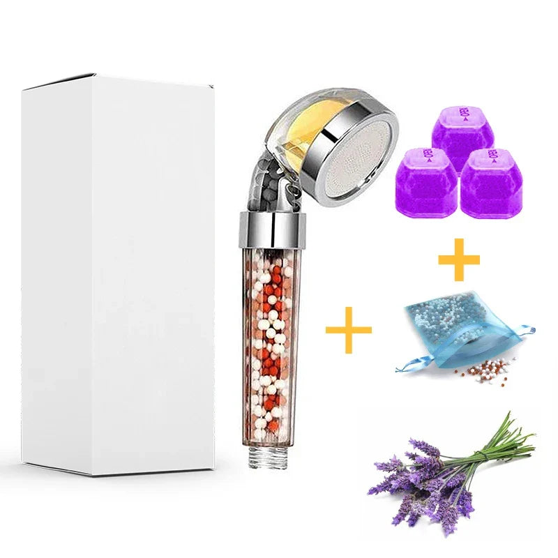 Vitamin C Filter High Pressure SPA Shower Head | Water Softening