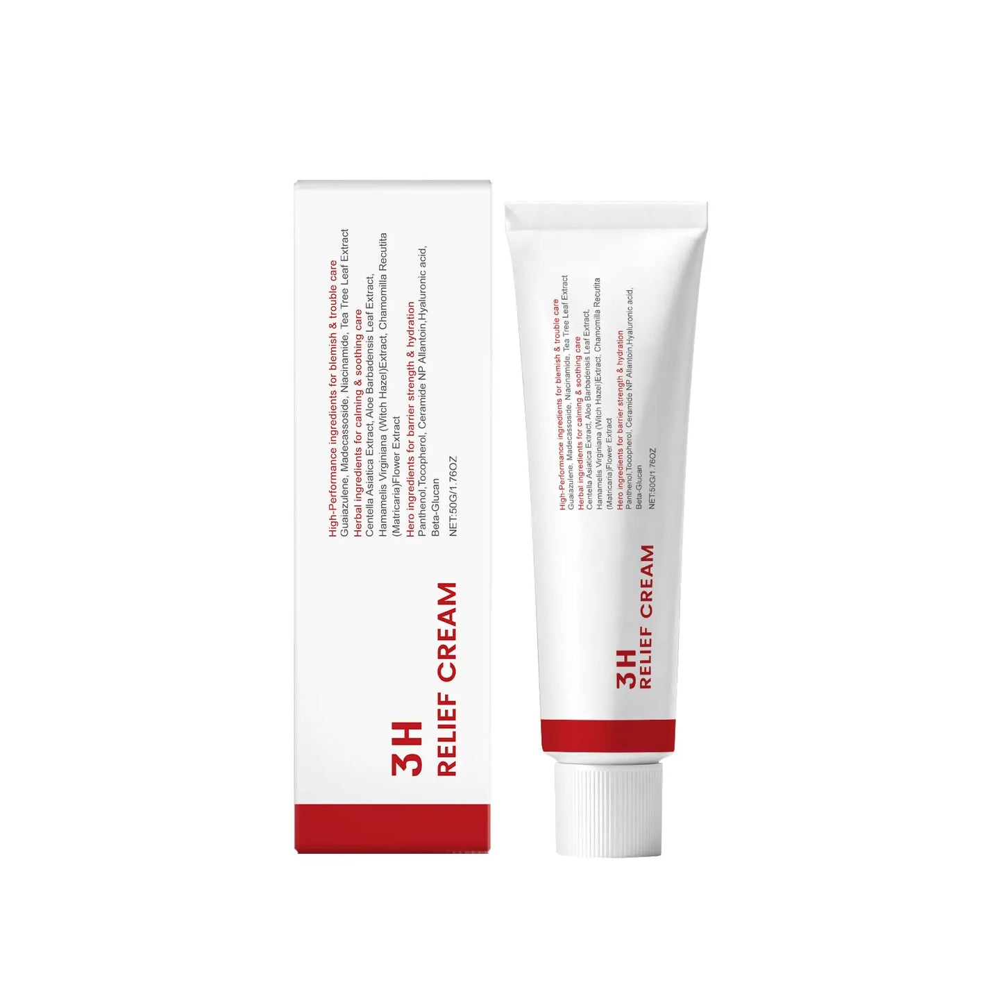 Centella Nicotinamide Skin Cream Strengthen Skin Barrier Moisturize Dry Skin Calm Sensitivity Smooth Fine Lines Skin Care Creams Peaceful Pleasures Health and Wellness 50g Boxed