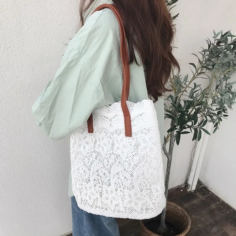 Women's Bag Shoulder Bags Leather Handbags Canvas TOP-handle Luxury