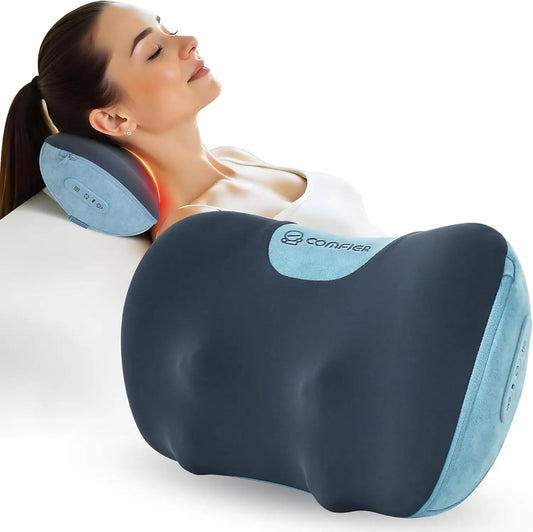 Cordless Shiatsu Neck & Back Massager with Heat – 3D Kneading Peaceful Pleasures Health and Wellness United States