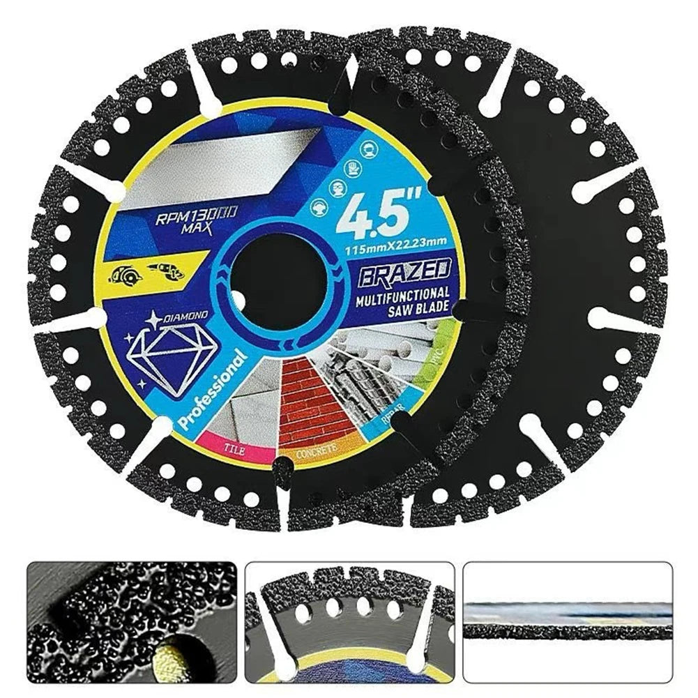 Multi-Material Cutting Blades Cut Metal Tile Stone Plastic Angle Grinder Saw Blades For Alloy Cast Iron Marble Tool Accessories Peaceful Pleasures Health and Wellness