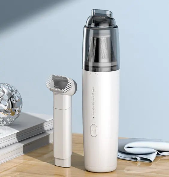 Vacuum Cleaner Mini Car Cleaning Powerful Suction Handheld Car Vacuum Cleaner Rechargeable for Car and Home Auto Vacuum Cleaner Peaceful Pleasures Health and Wellness 101163