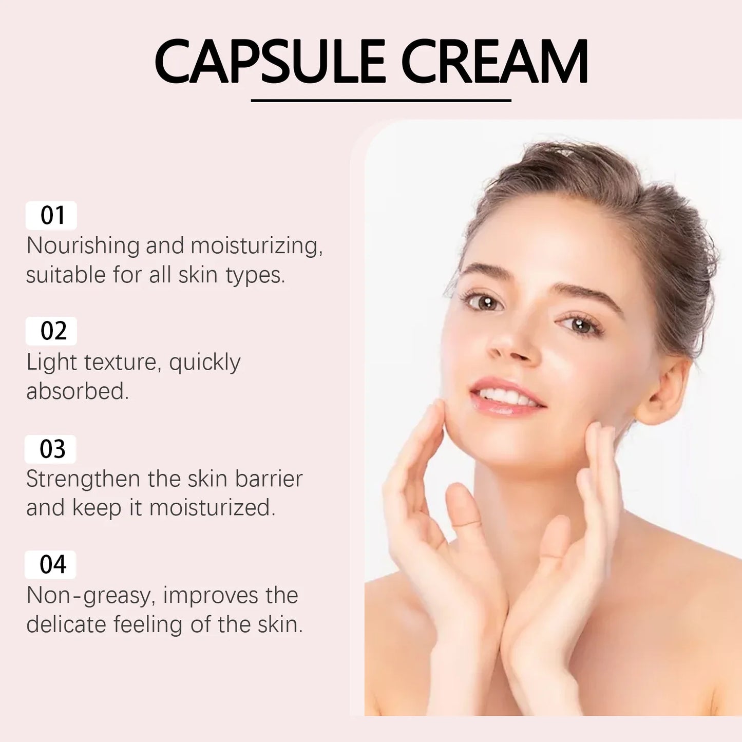 Pearl Face Cream Moisturize Brighten Reduce Fine Lines Increase Skin Elasticity Relieve Dullness Lavender Hyaluronic Acid Cream Peaceful Pleasures Health and Wellness