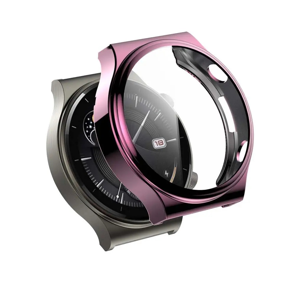 thin SmartWatch Accessories Clear Smart Watch Protector For Huawei watch gt 2 pro Case Watch Frame Cover Full Protective Cover Peaceful Pleasures Health and Wellness
