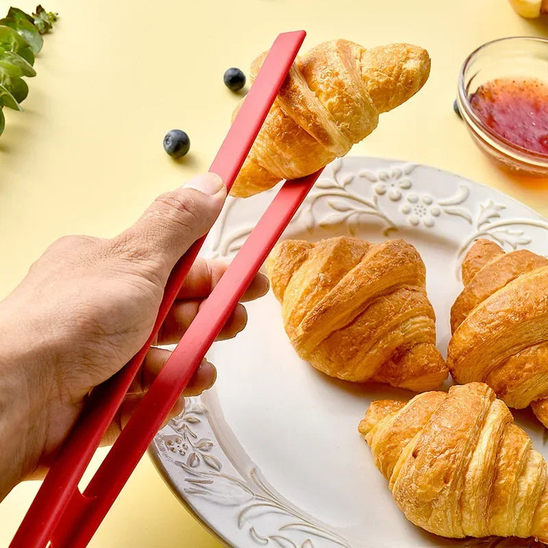 Silicone Food Tongs | Non-Slip BBQ & Kitchen Serving Tongs Silicone Kitchen Tongs Peaceful Pleasures Health and Wellness
