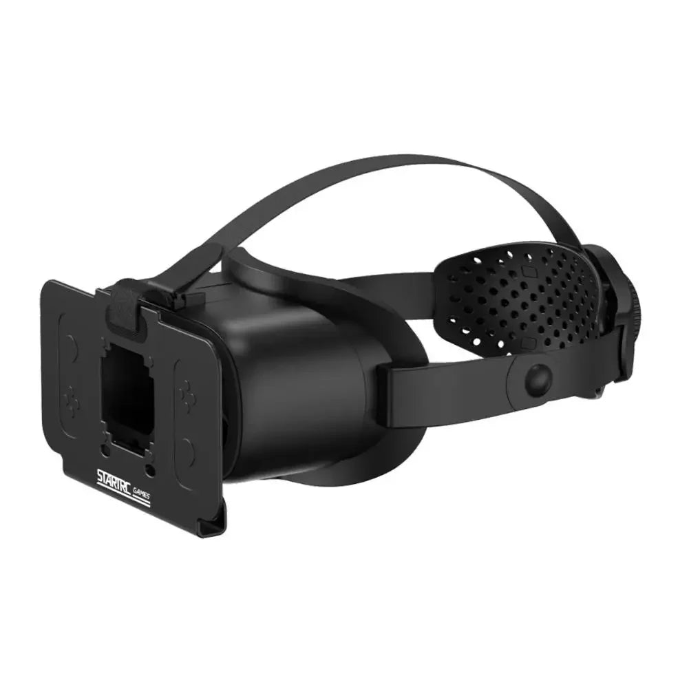 For Switch2 game console 3D HD VR glasses Virtual Reality Movies Switch Game Adjustable Headband Expansion Upgrade Accessories Peaceful Pleasures Health and Wellness Black
