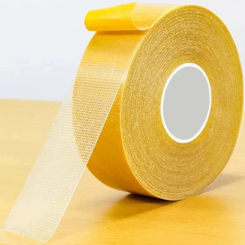 10m Double-Sided Adhesive Mesh Tape – Carpet & DIY Heavy Duty