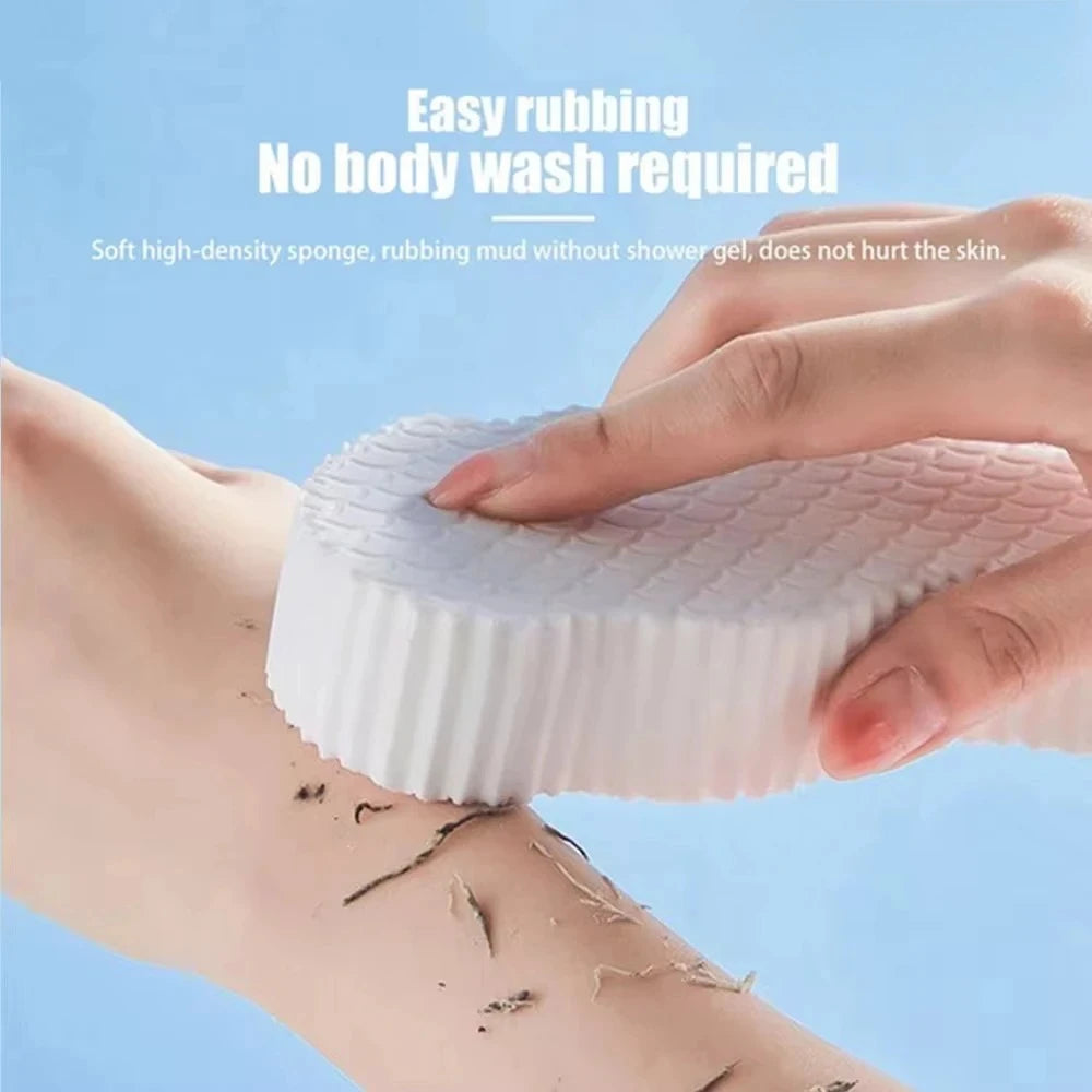 Exfoliating Bath Sponge | Body Scrubber & Massage Tool