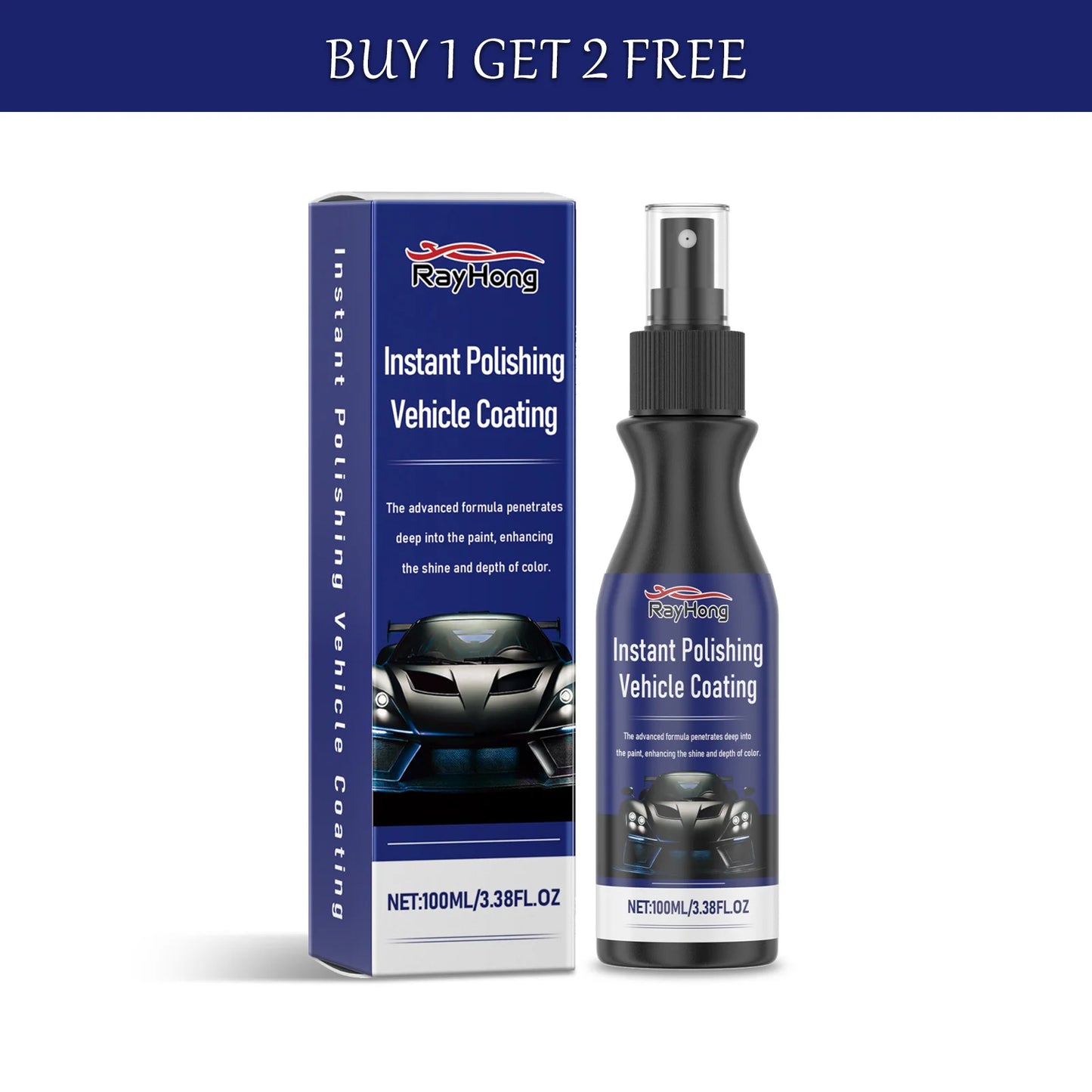Rayhong Nano Car Coating – Scratch Resistant & UV Protection