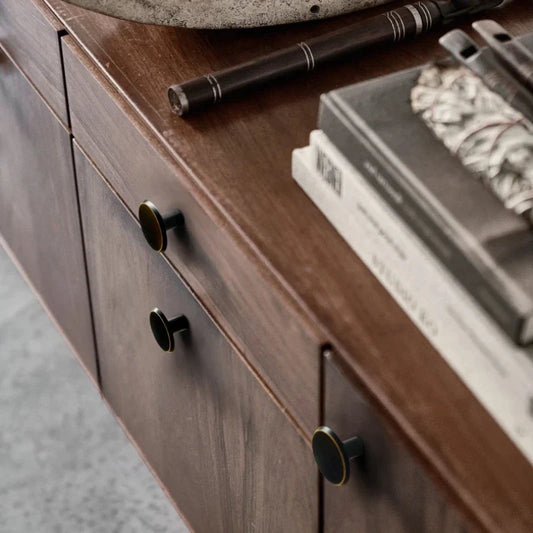 Solid Brass Drawer Pulls & Cabinet Knobs – Rural Farmhouse Style Furniture Hardware Oasis Select