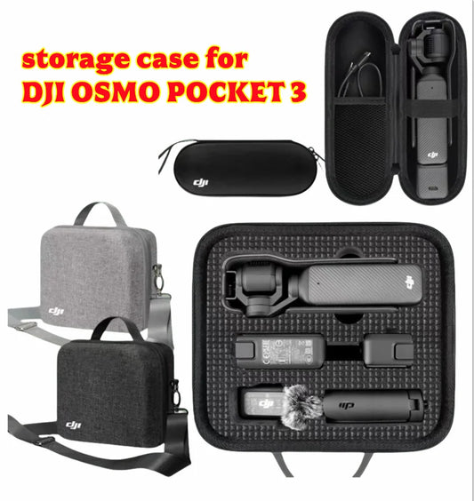 DJI Osmo Pocket 3/4 Hard Shell Carry Case Storage Bag Camera Carry Case Oasis Select