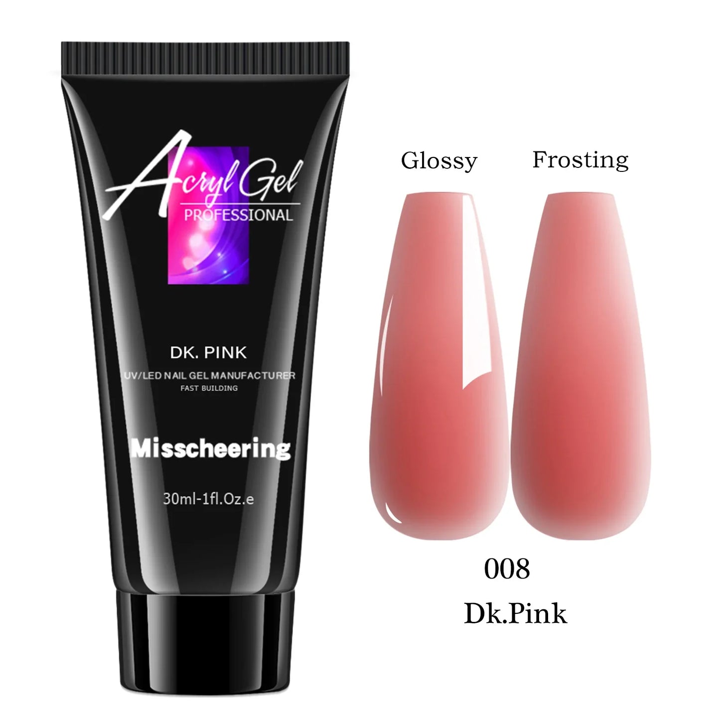 30ml Poly Nail Extension Gel UV/LED Builder – Solid Color