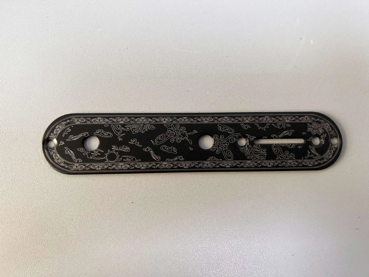 TL Printed Pull String Board Electric Guitar Bridge High-grade Carved