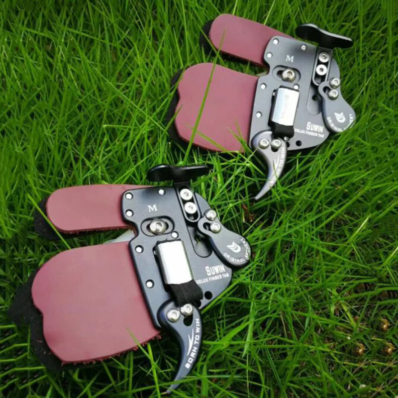 Decut Suwin Archery Finger Guard Bow Shooting Protection Tab Left