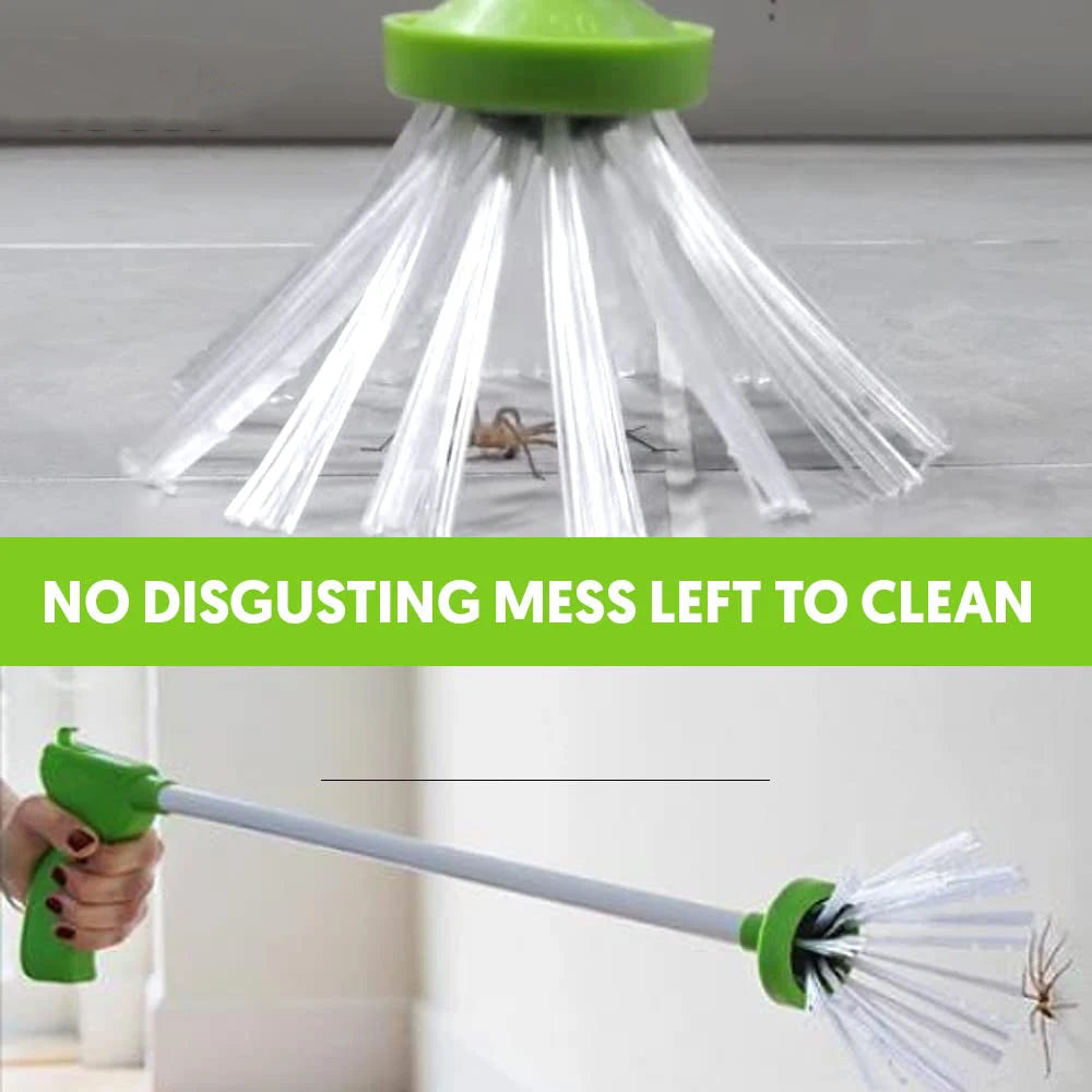 Foldable household tool spider catcher clip insect catcher cute catcher Abs household outdoor Peaceful Pleasures Health and Wellness
