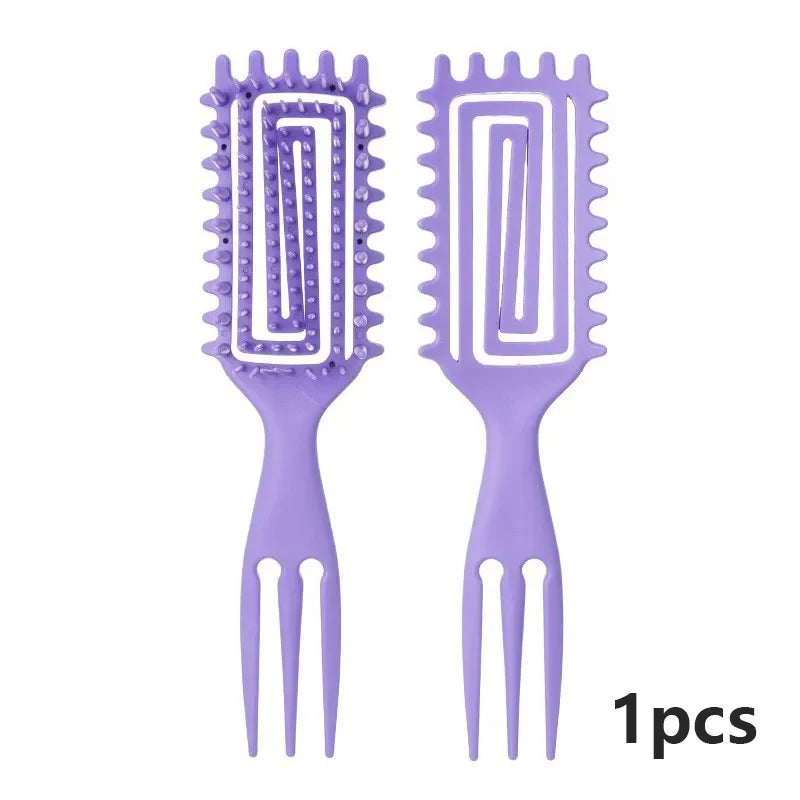 3-in-1 Curling Comb – Styling, Curling & Massage Tool