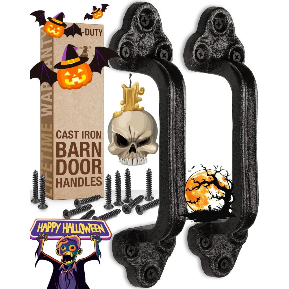Cast Iron Door Handle – European Gothic Retro Home Décor